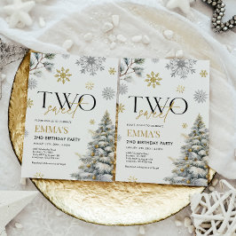 Einladung zum 2. Geburtstag, Winter 2 Geburtstag