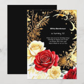 Einladung zum 30. Geburtstag (Vorne/Hinten)