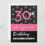 Einladung zum 30. Geburtstag<br><div class="desc">Dieses Design ist ein festlicher Weg, um Leute zu einem SURPRISE 30. Geburtstag zu laden. Der gesamte Text ist vollkommen anpassbar. Fügen Sie Ihre Geburtstagsdaten und Party hinzu! Sie können mit verschiedenen Papiertypen experimentieren, indem Sie auf den Reiter "Einladungs-Optionen" oben rechts klicken. Ich empfehle dieses Design auf einem eisgeruhten Metallpapier,...</div>