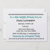 Einladung zum 30. Geburtstag (Rückseite)