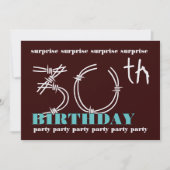 Einladung zum 30. Geburtstag (Vorderseite)