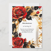 Einladung zum 30. Geburtstag (Vorderseite)