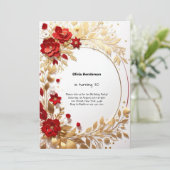 Einladung zum 30. Geburtstag (Stehend Vorderseite)