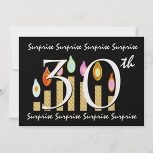 Einladung zum 30. Geburtstag