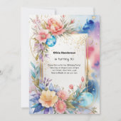 Einladung zum 30. Geburtstag (Vorderseite)