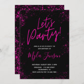 Einladung zum 30. Geburtstag | 30. Geburtstag Part (Vorne/Hinten)