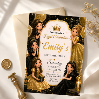 Einladung zum 30. Geburtstag der Royal Princess fü