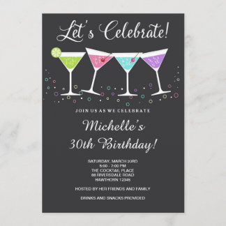 Einladung zum 30. Geburtstag / Erwachsene zum Gebu