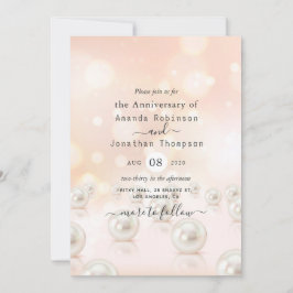 Einladung zum 30. Geburtstag von Pearl