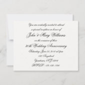 Einladung zum 30. Hochzeitstag (Rückseite)