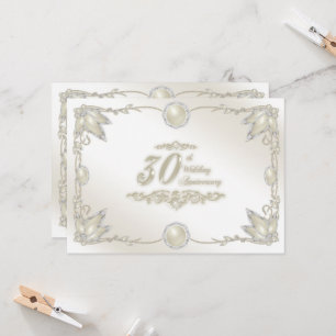 Einladung zum 30. Hochzeitstag