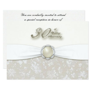 30 Hochzeitstag Einladungen Zazzle De