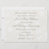 Einladung zum 30. Hochzeitstag (Rückseite)