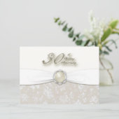 Einladung zum 30. Hochzeitstag (Stehend Vorderseite)