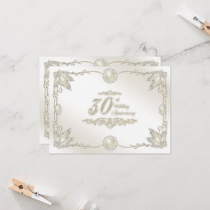 Einladung zum 30. Hochzeitstag