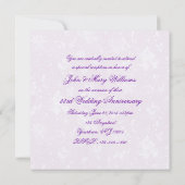 Einladung zum 33. Hochzeitstag (Rückseite)