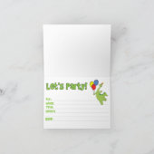 Einladung zum 3. Geburtstag (Innenseite)