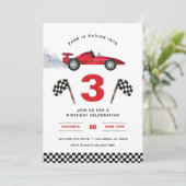 Einladung zum 3. Geburtstag (Stehend Vorderseite)