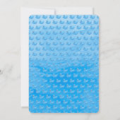 Einladung zum 3. Geburtstag: Make a Splash Gummien (Rückseite)