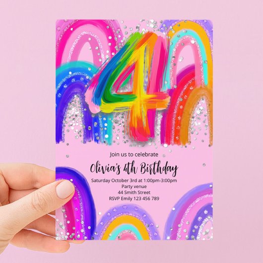 Einladung zum 4. Geburtstag