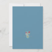 Einladung zum 4. Juli: Red, White & Bloom (Rückseite)