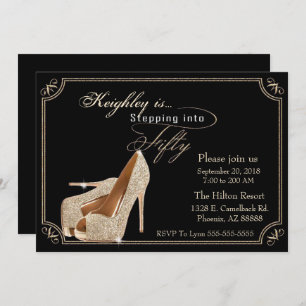 Einladung zum 50. Geburtstag