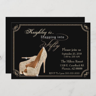 Einladung zum 50. Geburtstag