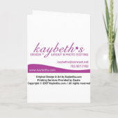 Einladung zum 50. Geburtstag (Rückseite)