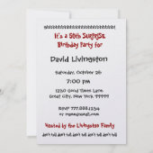 Einladung zum 50. Geburtstag (Rückseite)