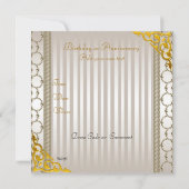 Einladung zum 50. Geburtstag oder Jahrestag (Rückseite)