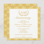 Einladung zum 50. Geburtstag von Damask (Vorne/Hinten)