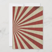 Einladung zum 50. Geburtstag von Retro Car (Rückseite)