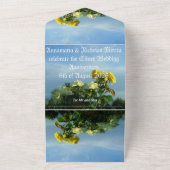 Einladung zum 50. Goldhochzeit (Außenbereich)