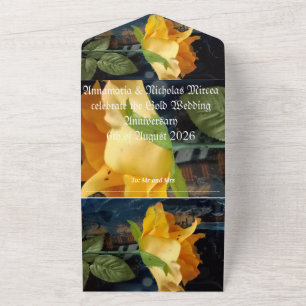 Einladung zum 50. Goldhochzeit