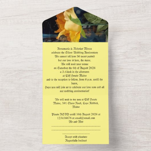 Einladung zum 50. Goldjubiläum (Innen Boden)