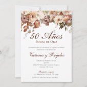 Einladung zum 50. Hochzeitstag (Vorderseite)
