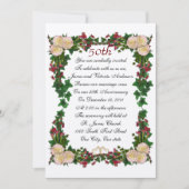 Einladung zum 50. Hochzeitstag (Vorderseite)