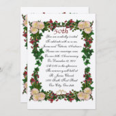 Einladung zum 50. Hochzeitstag (Vorne/Hinten)