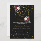 Einladung zum 50. Hochzeitstag (Vorderseite)