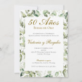 Einladung zum 50. Hochzeitstag (Vorderseite)