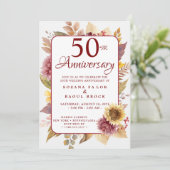 Einladung zum 50. Hochzeitstag (Stehend Vorderseite)