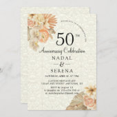 Einladung zum 50. Hochzeitstag (Vorne/Hinten)