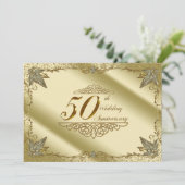 Einladung zum 50. Hochzeitstag (Stehend Vorderseite)