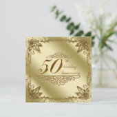 Einladung zum 50. Hochzeitstag (Stehend Vorderseite)