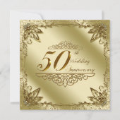 Einladung zum 50. Hochzeitstag (Vorderseite)