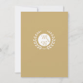 Einladung zum 50. Hochzeitstag (Rückseite)