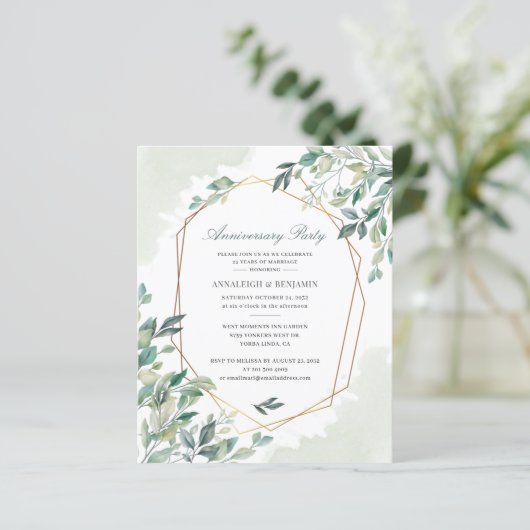 Einladung zum 50. Hochzeitstag (Stehend Vorderseite)