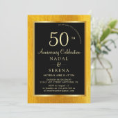 Einladung zum 50. Hochzeitstag (Stehend Vorderseite)