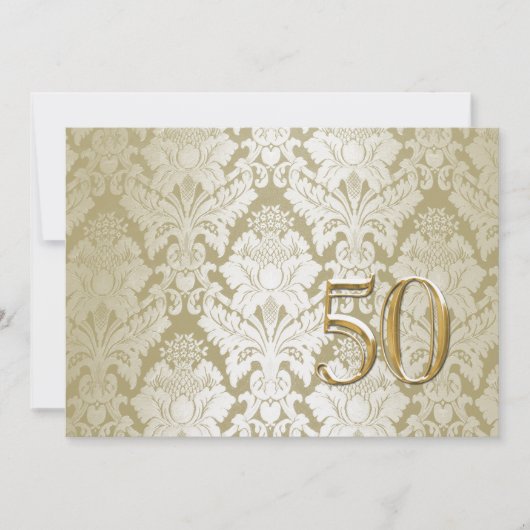 Einladung zum 50. Hochzeitstag (Vorderseite)