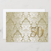 Einladung zum 50. Hochzeitstag (Vorne/Hinten)
